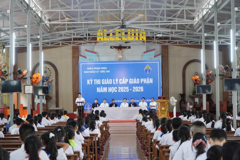 Kỳ thi Giáo lý cấp Giáo phận năm 2026 – Học để tin yêu và trở nên môn đệ thừa sai của Chúa Kitô